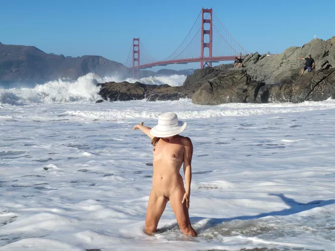 Baker Beach and the Golden Gate Bridge 🌉✔️ Baker Beach and the Golden Gate Bridge 🌉✔️