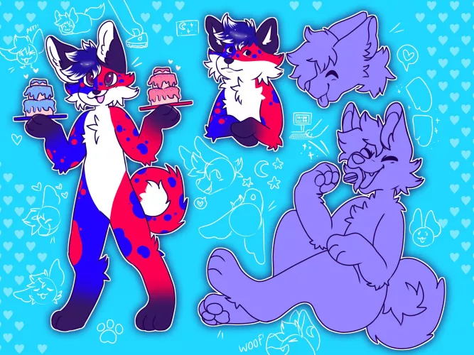 baker! <commission for luna, art by me @spookyfoxinc on twitter>