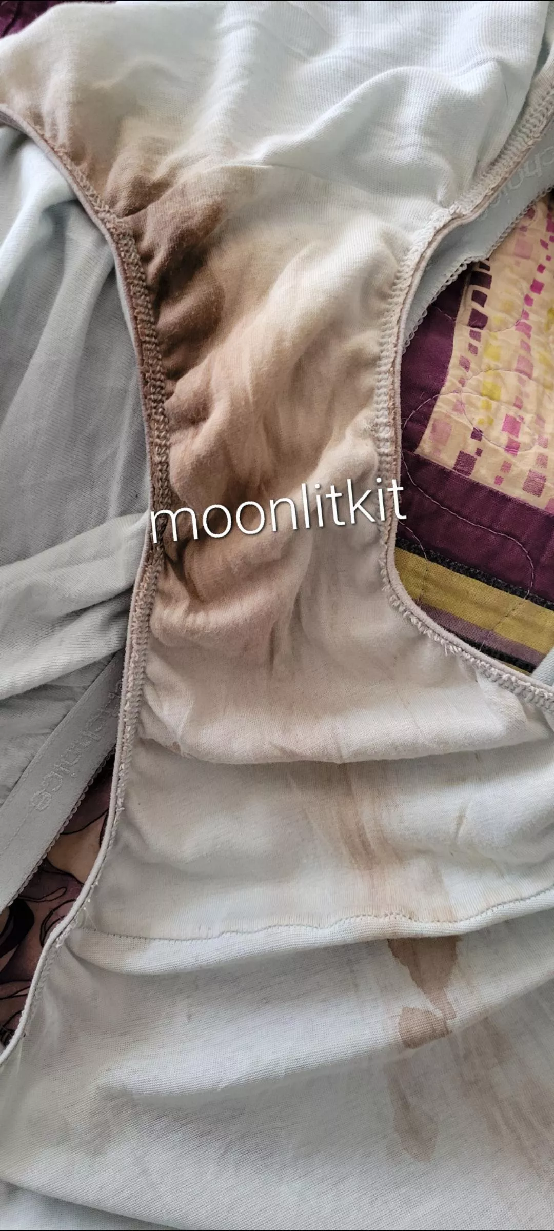 Baking in scent with 2 years of stain buildup + 3 days wear. Thinking I should add to the back more now