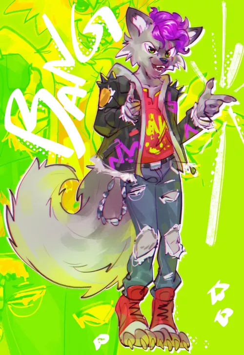 Bang! Bang! Finished client commission for PilarRedFox. My commissions are open starting from $50.