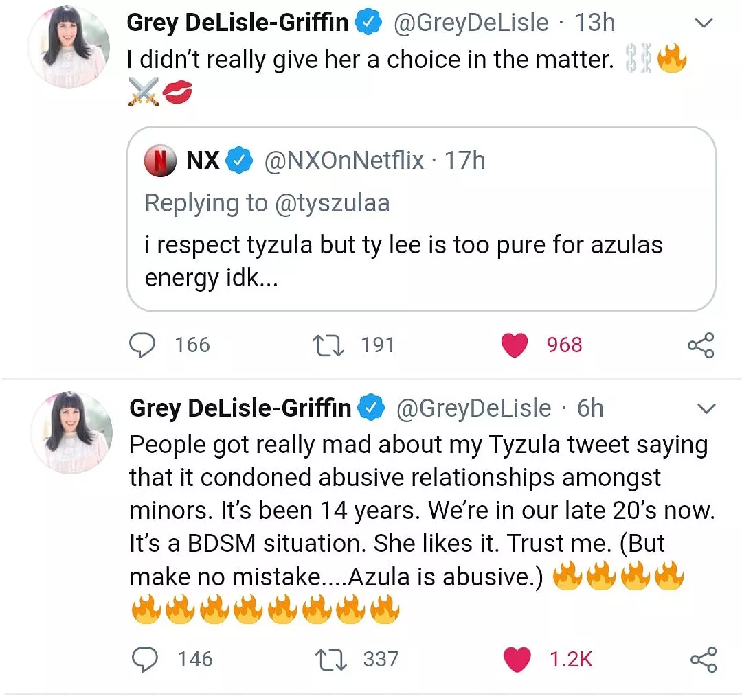 Based Azula voice actress provides airtight defense for hentai of ALL Avatar characters (Not clickbait!) Based Azula voice actress provides airtight defense for hentai of ALL Avatar characters (Not clickbait!)