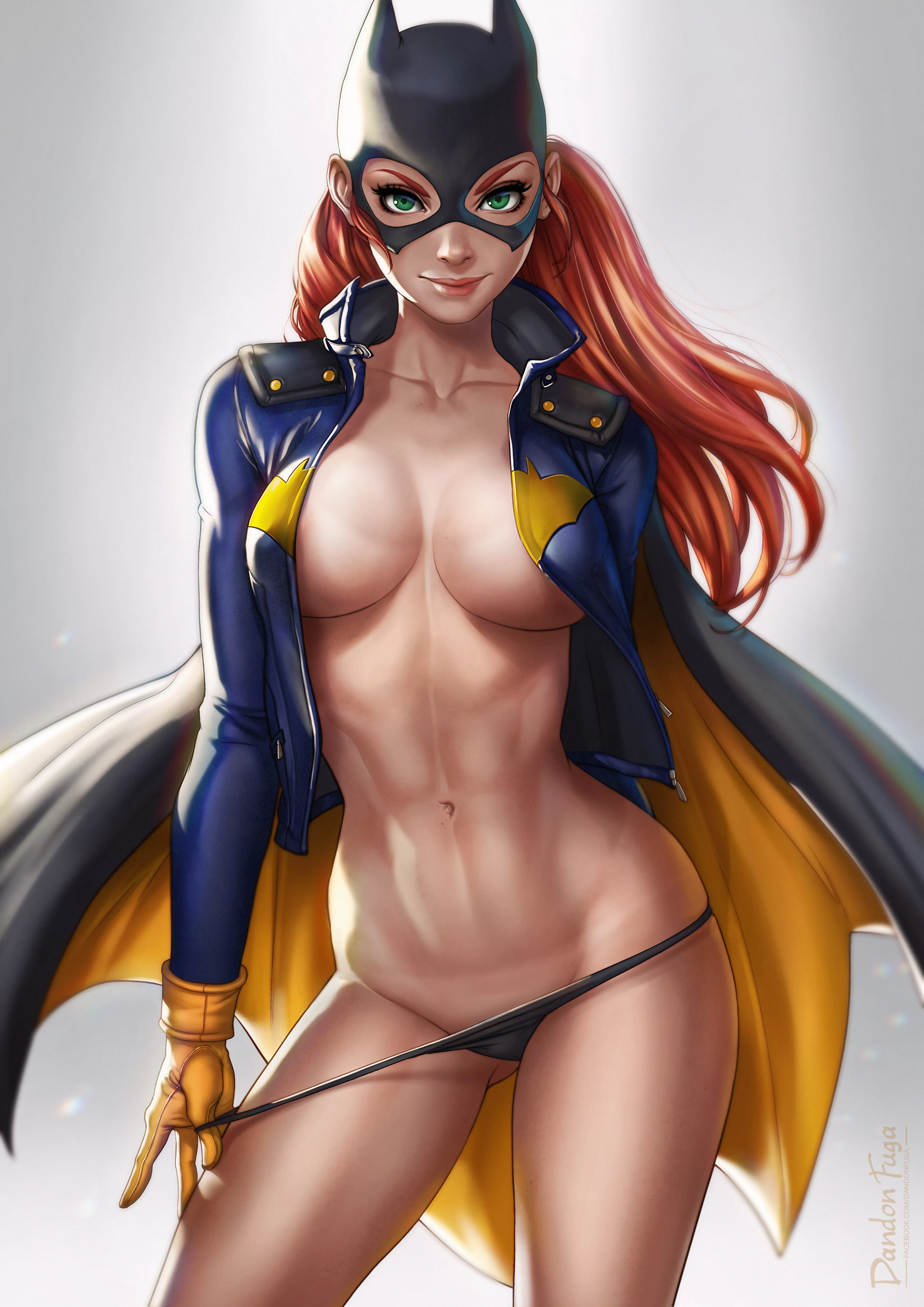 Sexy naked batgirl