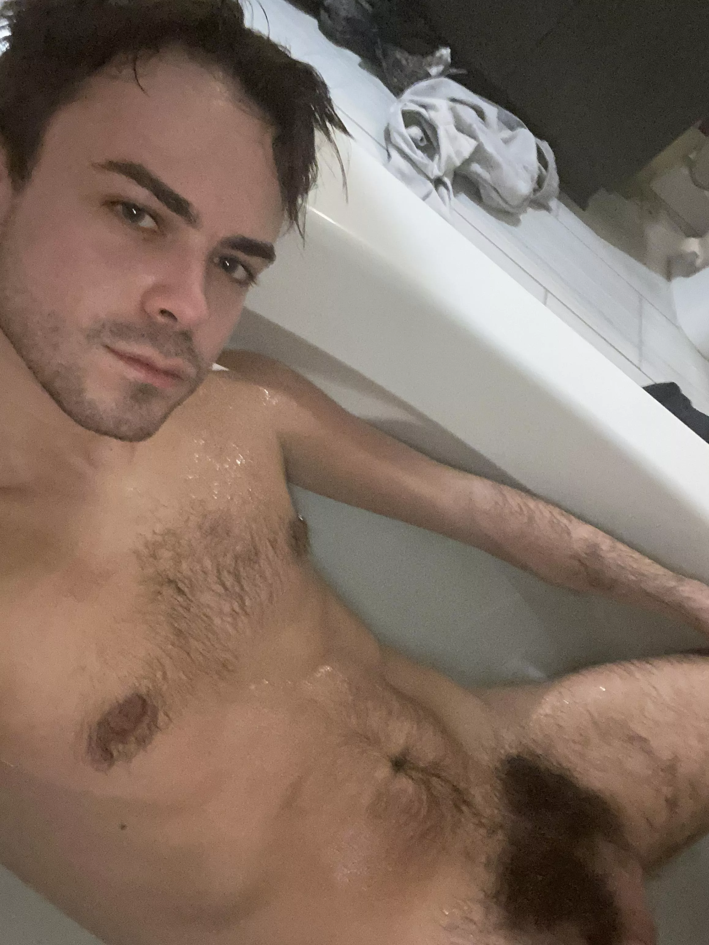 Bath before bed. Anyone want to clean me off? Bath before bed. Anyone want to clean me off?