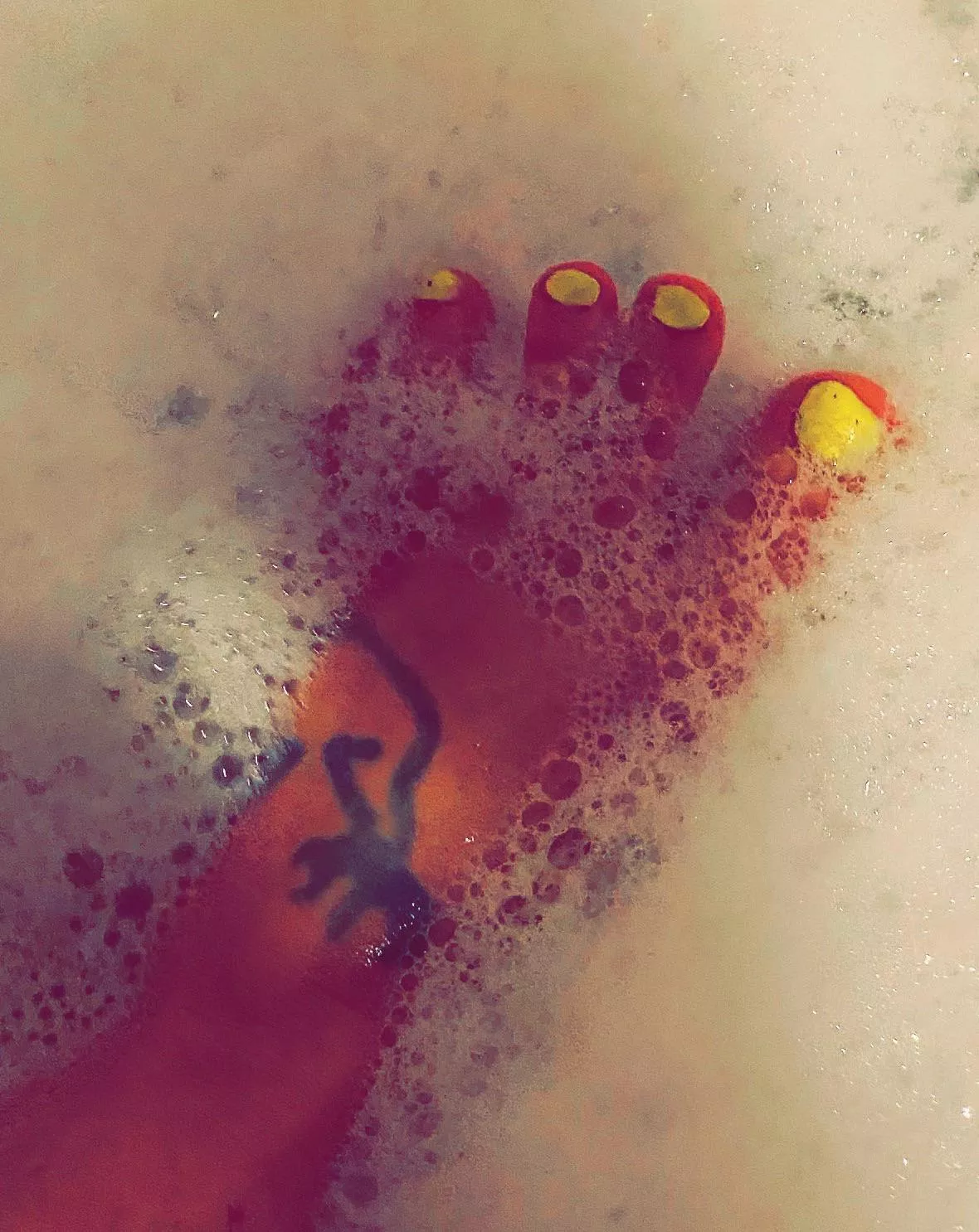 Bath tub feet anyone π Bath tub feet anyone π