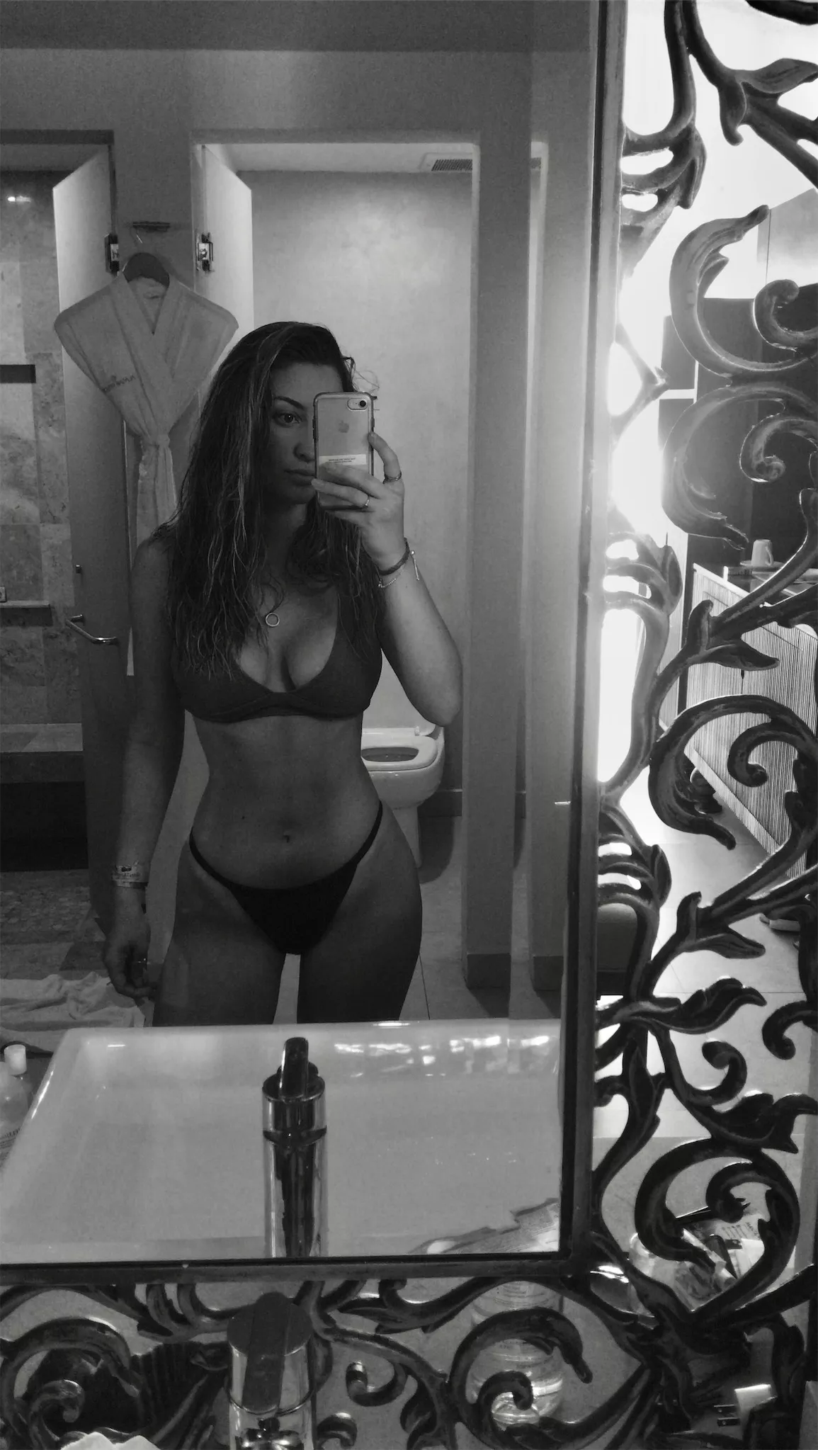 Bathroom selfie Bathroom selfie