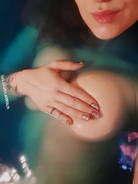 Baths can get lonely. Undress and join me ๐ ?