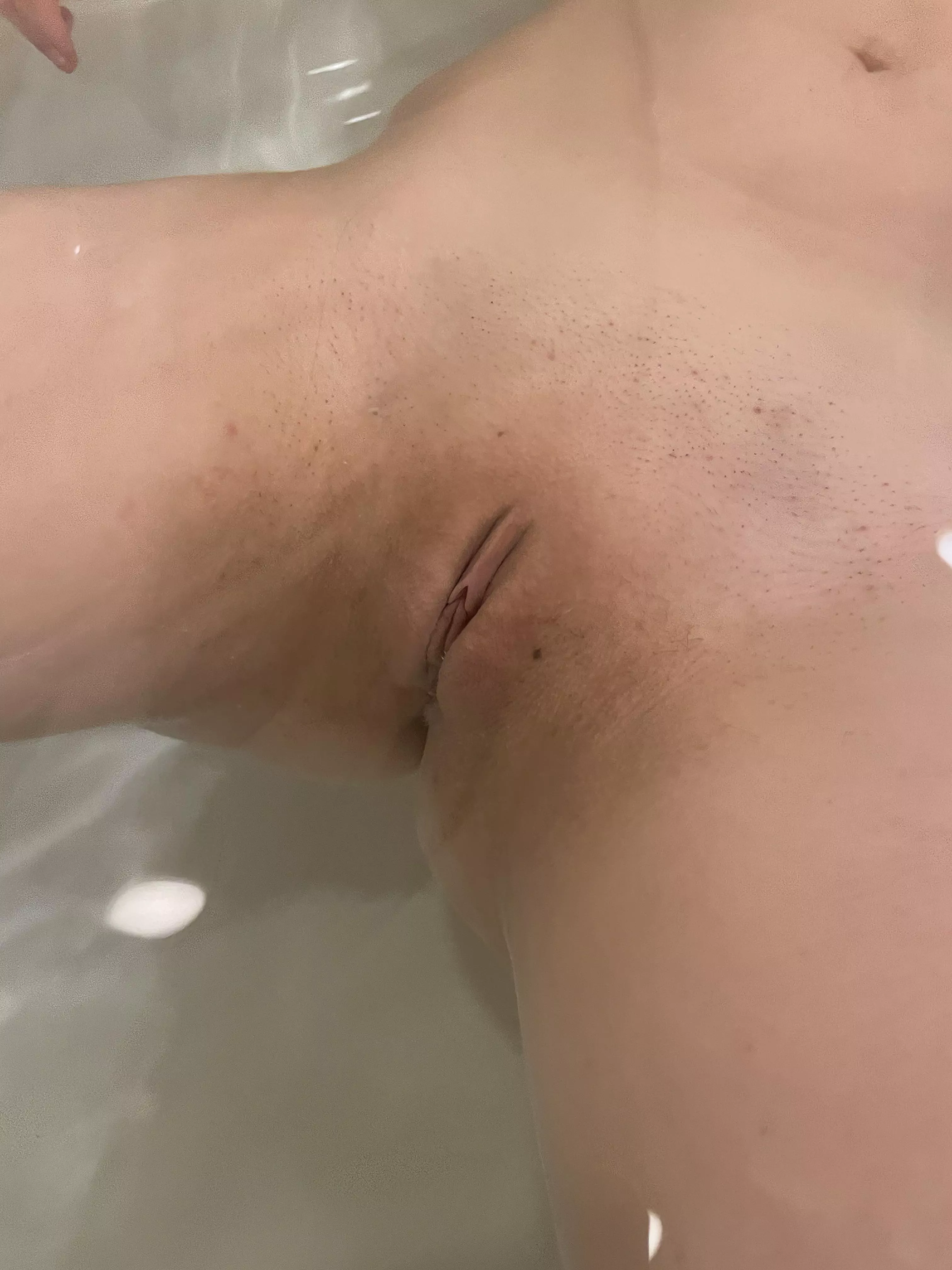 Bath-time… would you get in with me?