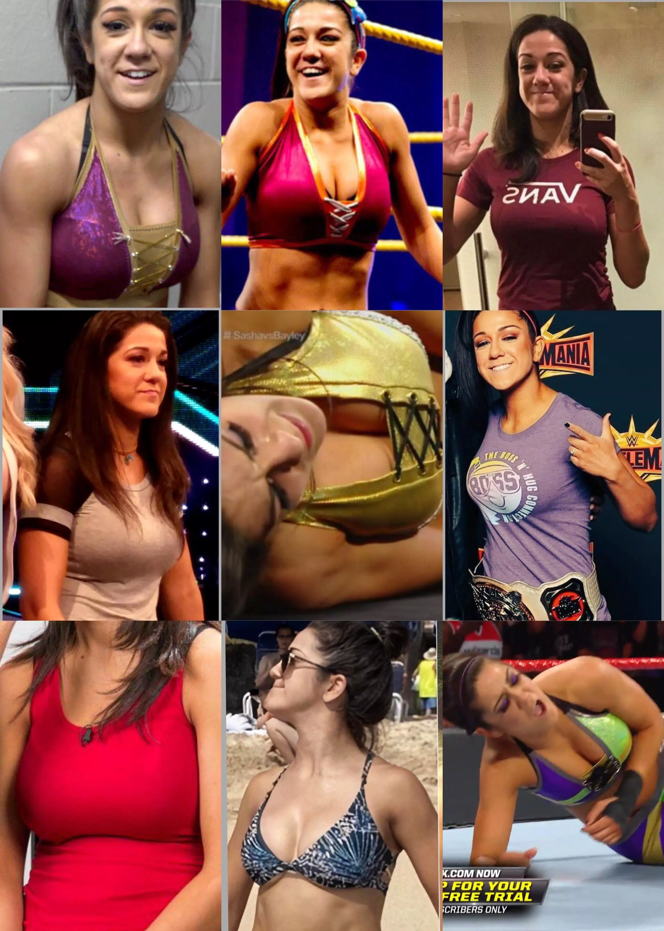 bayley boobs.