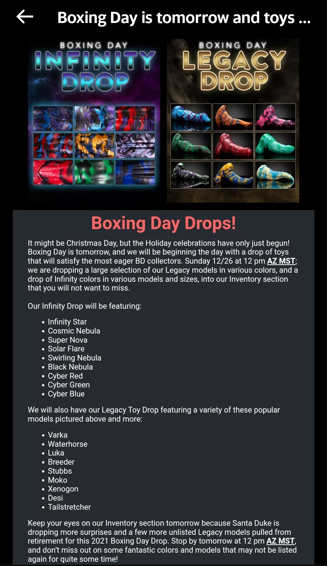 BD has big plans for tomorrow it seems!!🙂