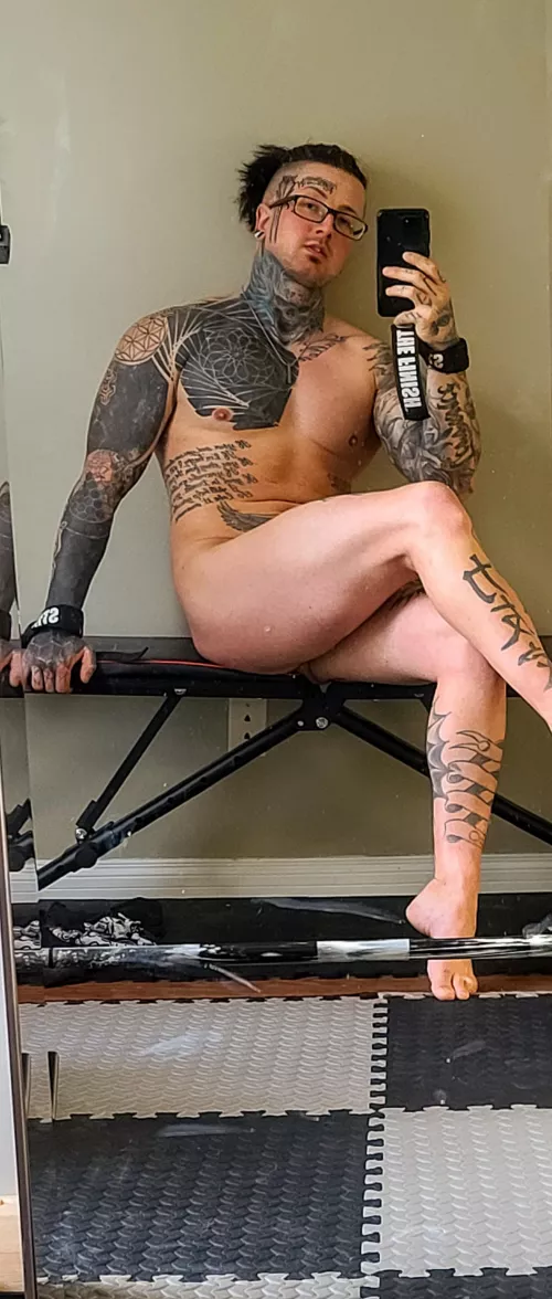 Be an angel and out your head between my thighs, front or back is fine.