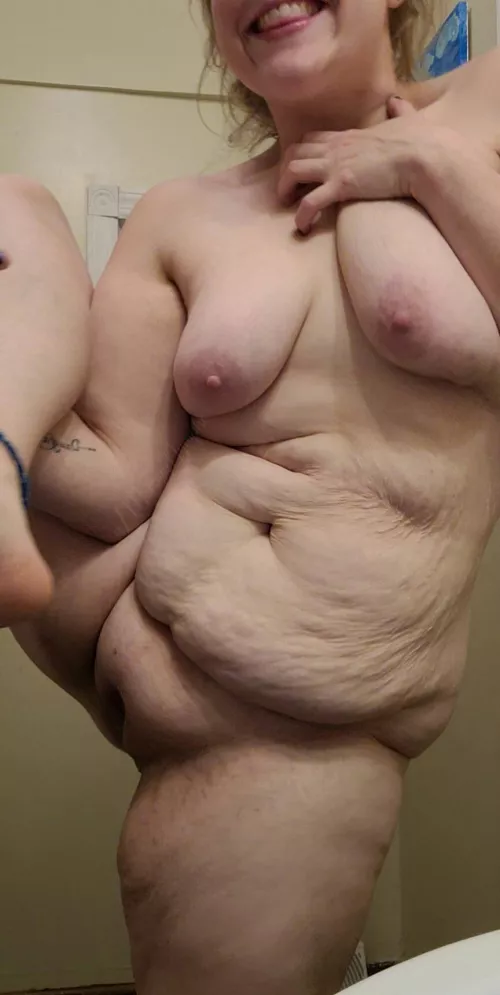 Be easier to do this if I had a shoulder to rest my leg on😏 [31F]