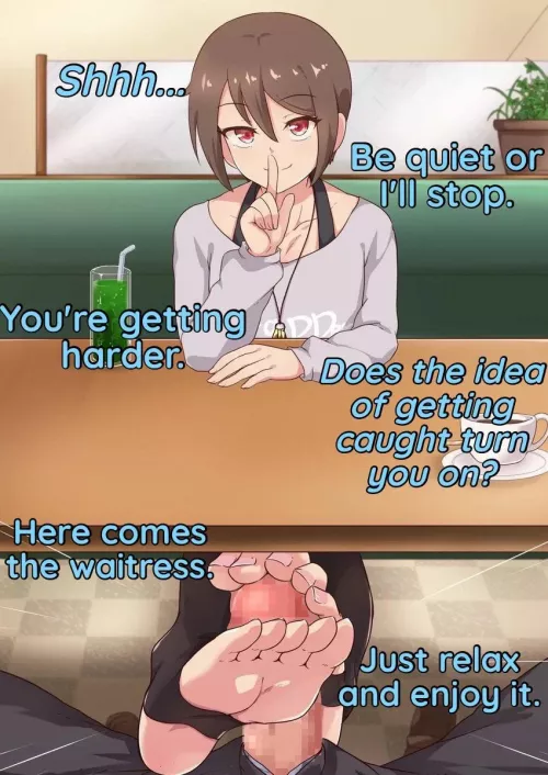 Be quiet, just relax and enjoy it. ❤️