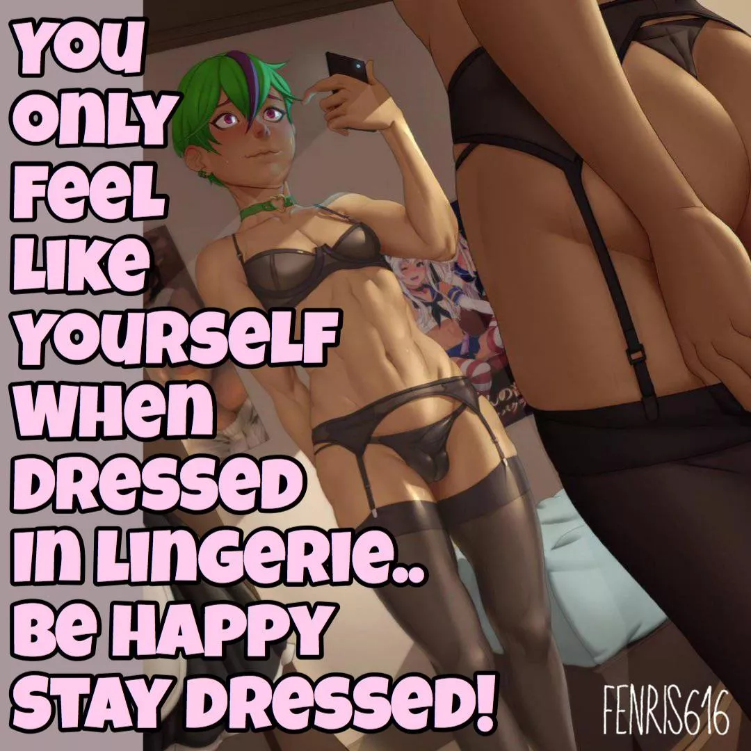 Be Yourself, Be Happy… (art Kantai - caps fenris616)