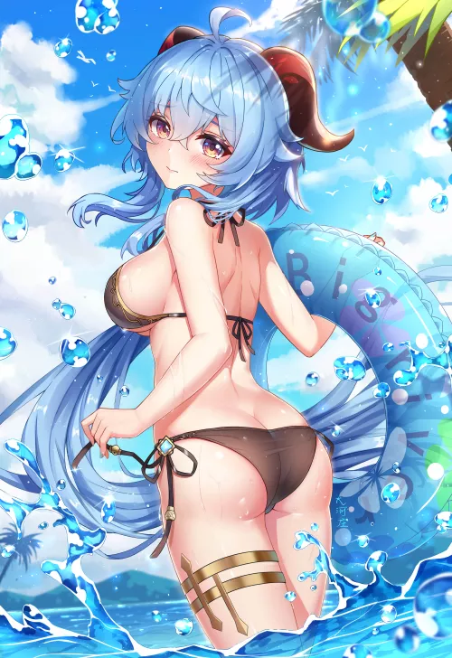 Beach Ganyu Beach Ganyu