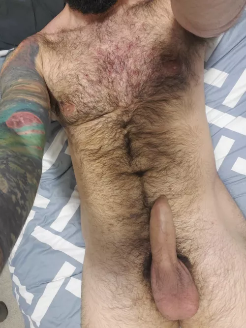 Beard is mostly hidden... But it's there