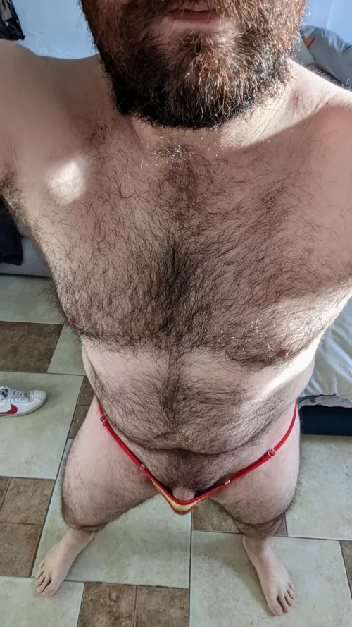 Bearly holding it