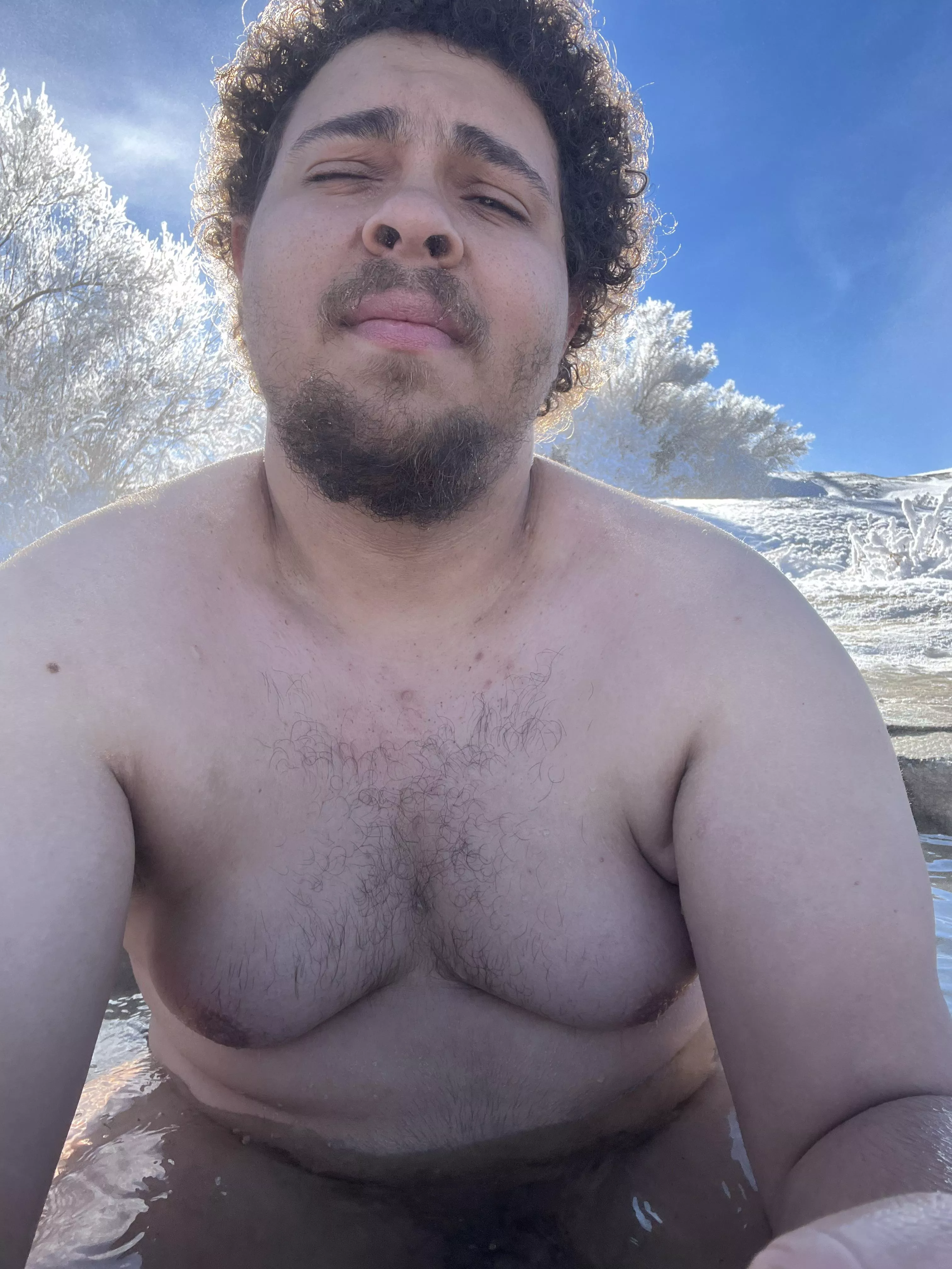 Beautiful morning for a Nevada Hot Springs Beautiful morning for a Nevada Hot Springs