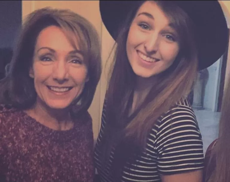 Beautiful mother and daughter Beautiful mother and daughter