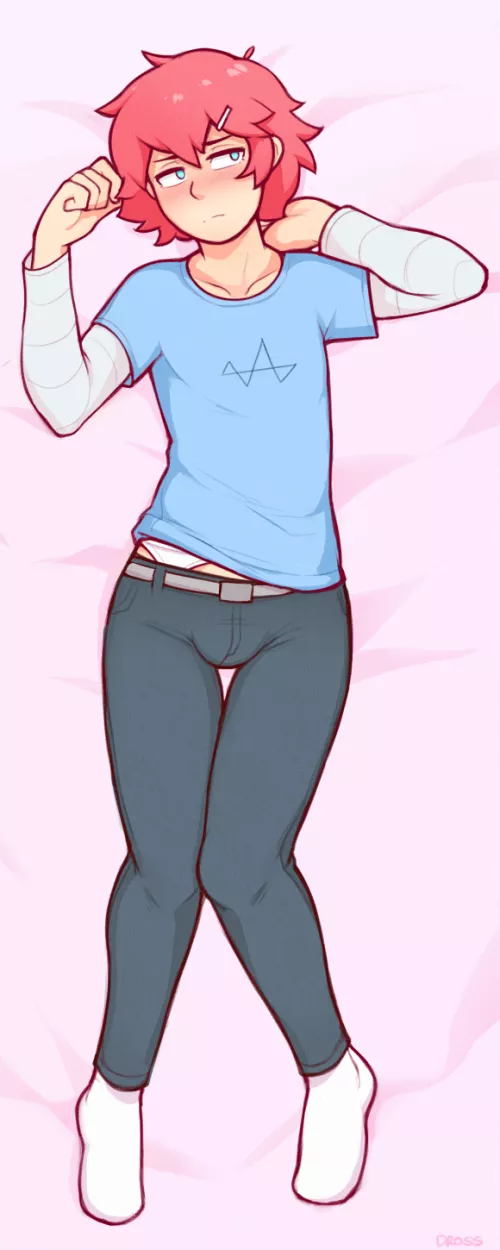 Beautiful Trap on the Bed by Dross 💙 💜 ❤️