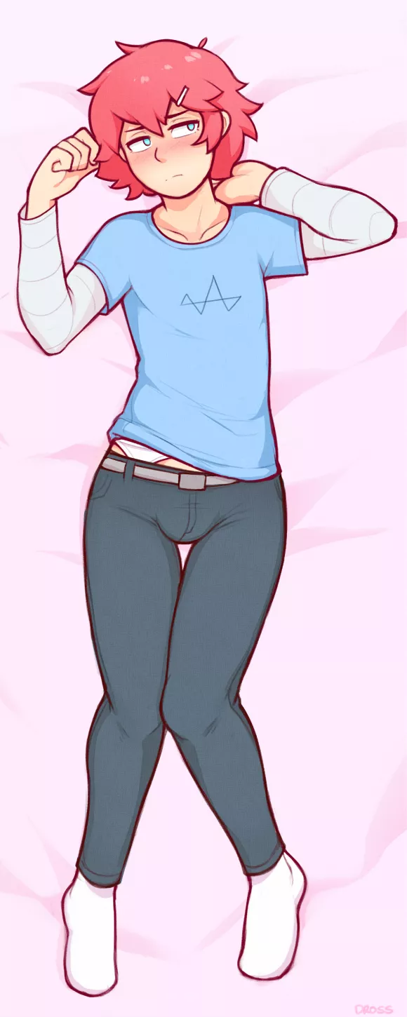 Beautiful Trap on the Bed by Dross 💙 💜 ❤️