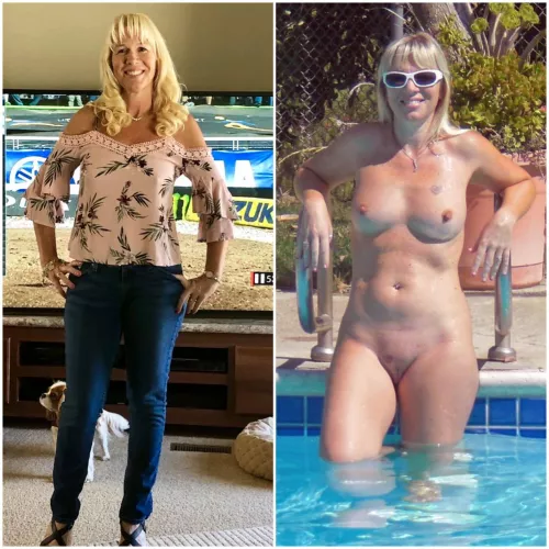 Becki, blonde nudist Becki, blonde nudist