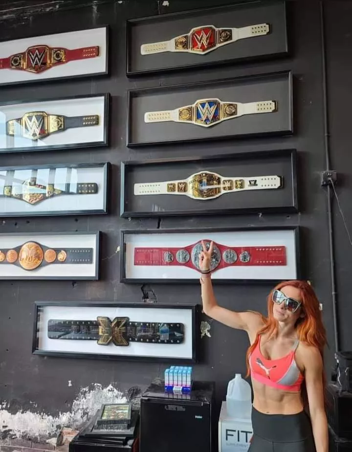 Becky's abs deserve some appreciation Becky's abs deserve some appreciation