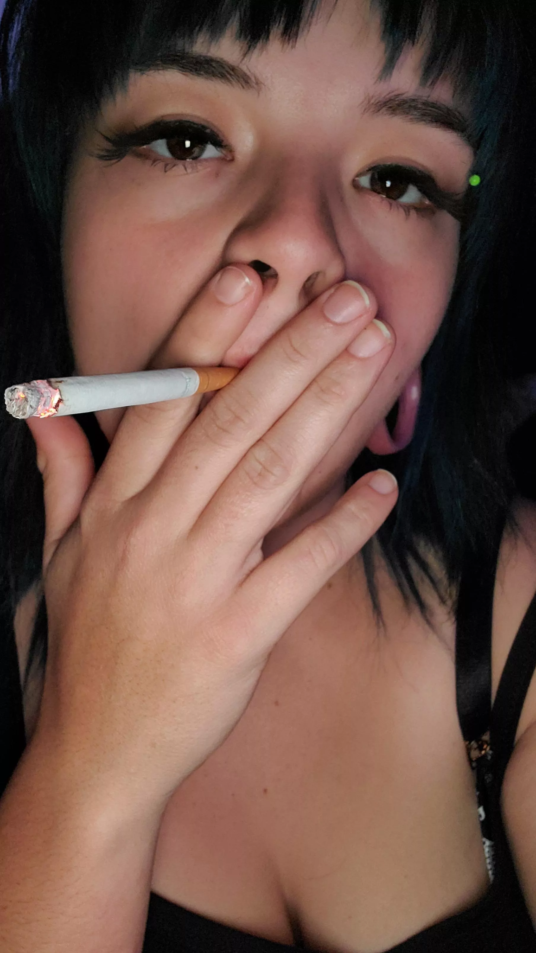 Bedtime smoke ? almost as good as the first one