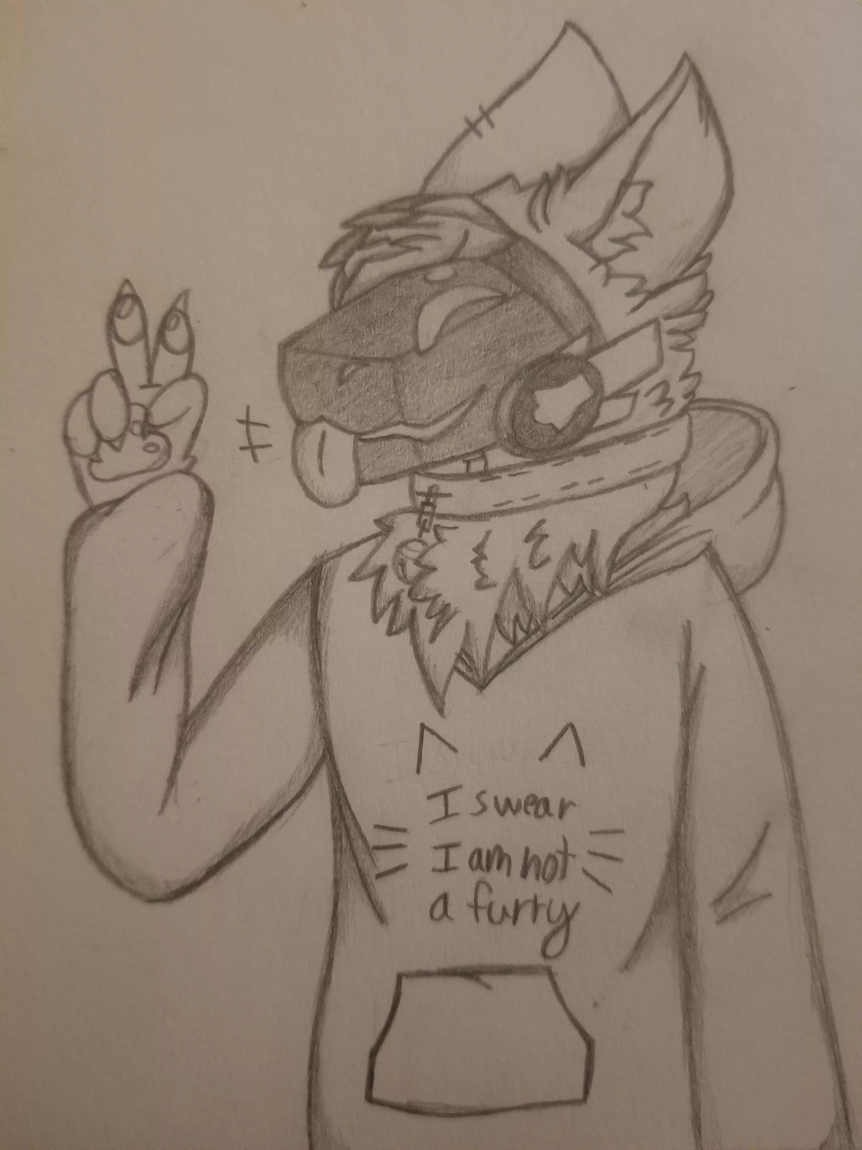 Been a while since i've posted anything, Meet Mouse! (Fursona)