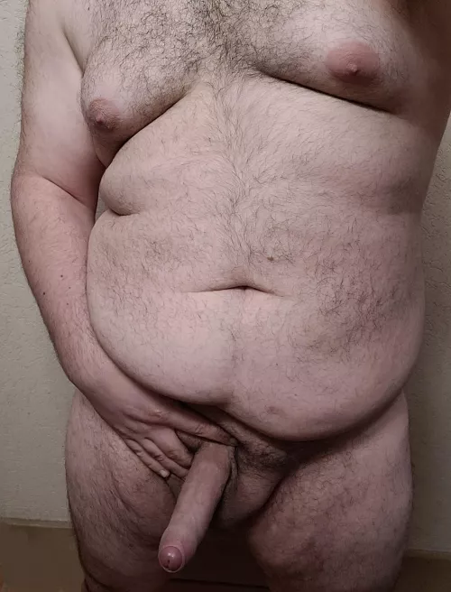 Been edging my big cock all morning