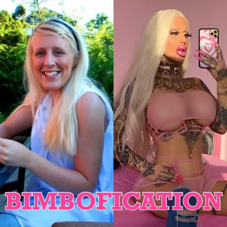 Before - After ππ Bimbofication is life π