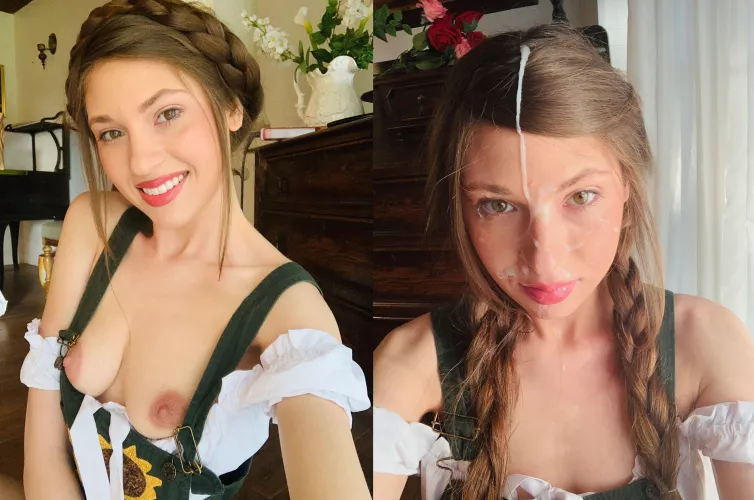 Before & After 😋💦