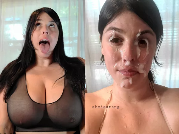 Before and after 💦💦