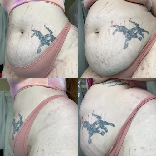 Before and after a little sandwich stuffing 🤤