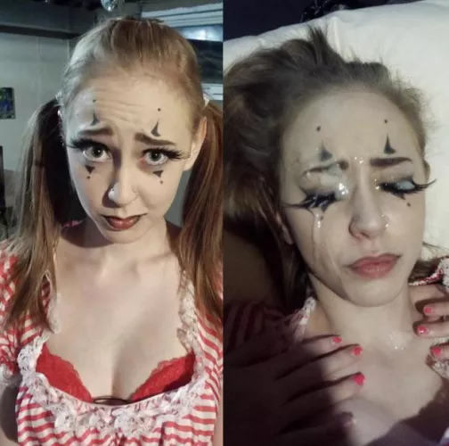 Before and after, Halloween edition