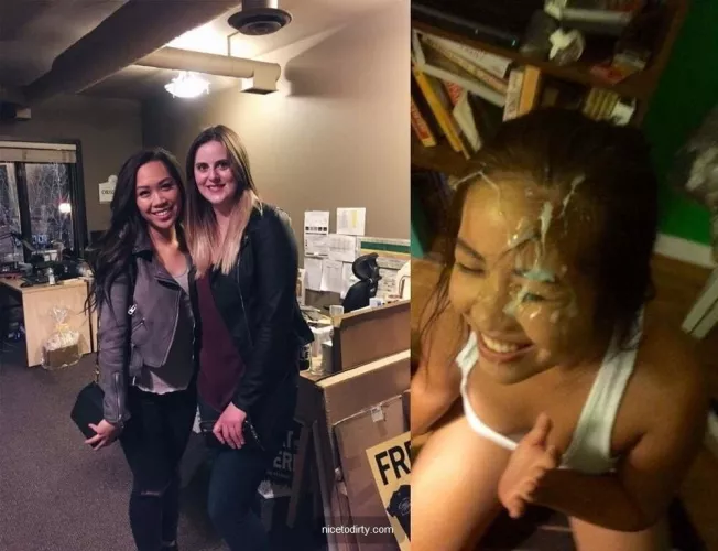 Before and after the night out