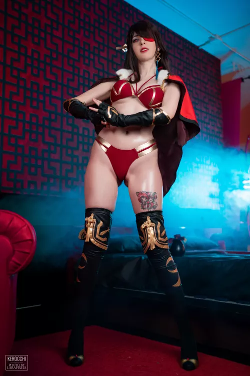 Beidou erocosplay by Kerocchi