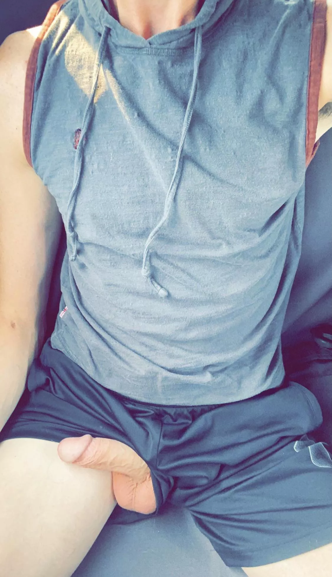 Being a little naughty in the back of my Uber 🤫😈