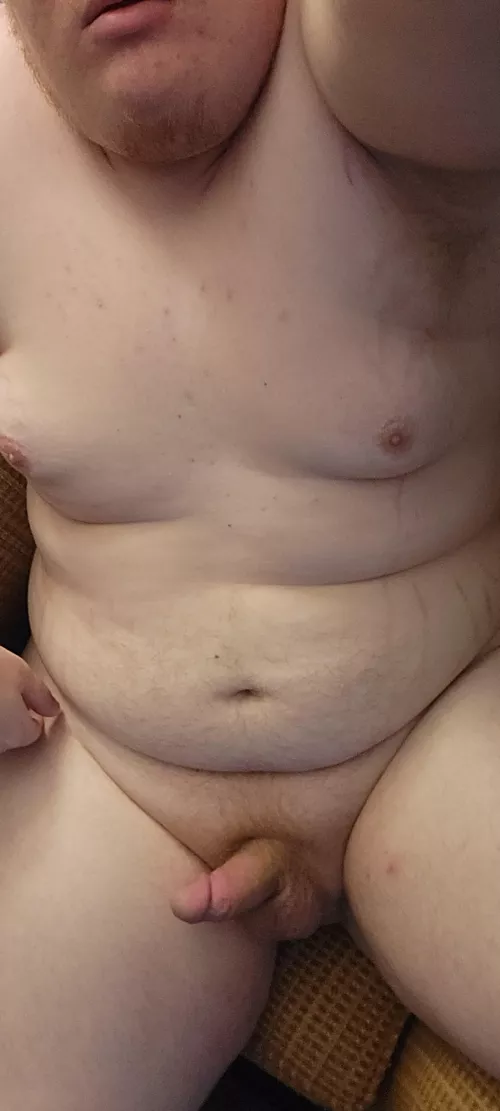 Being nude is fun, especially after a long day at work.