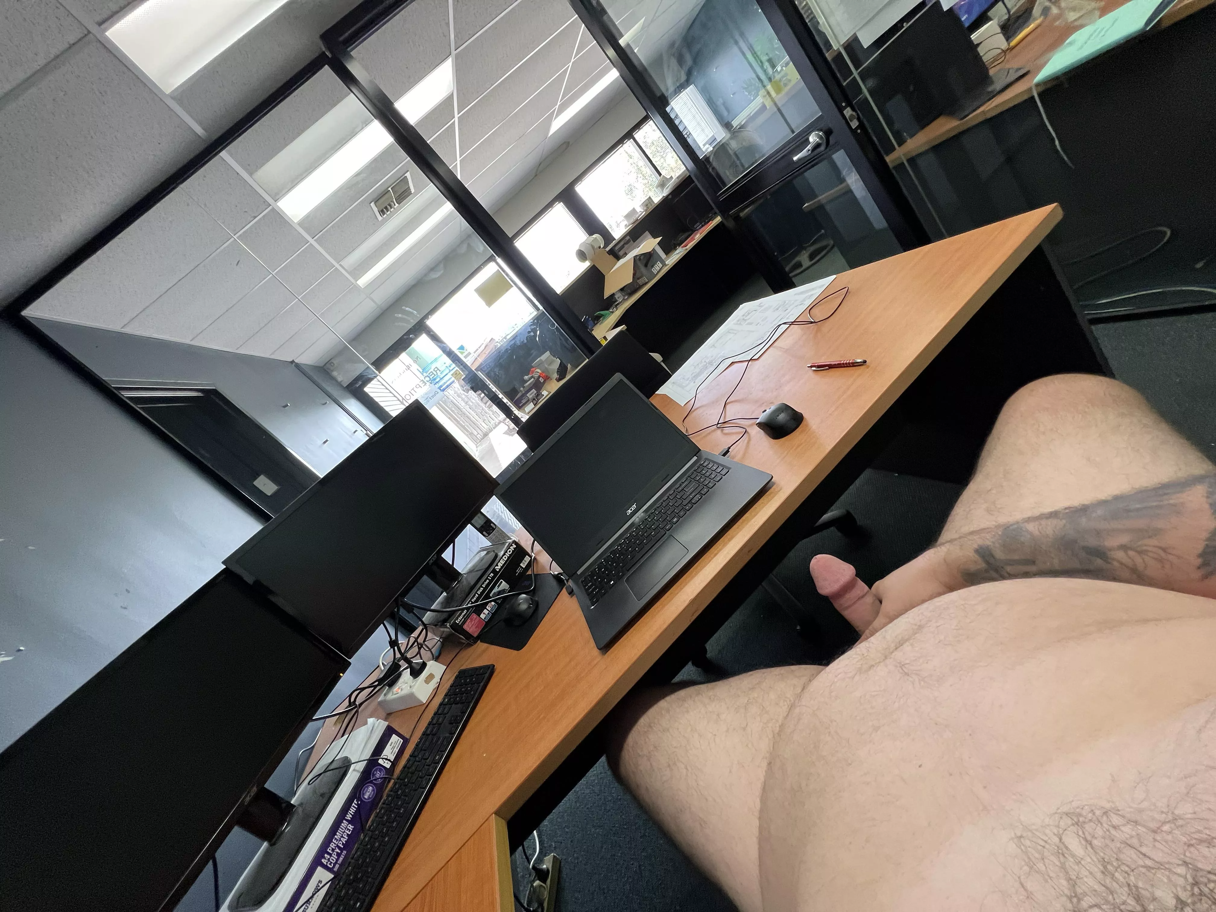 Being the boss has its perks 😏