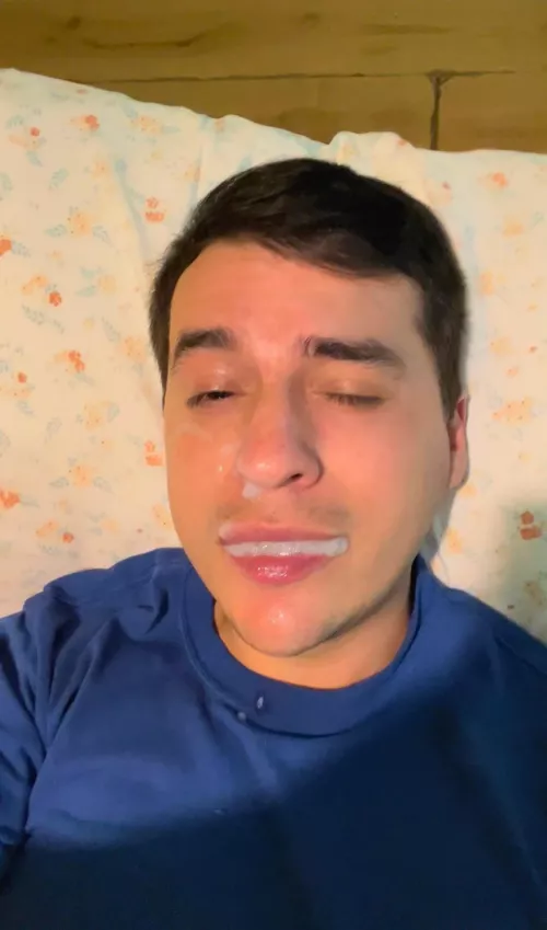 Being the cum slut of another daddy