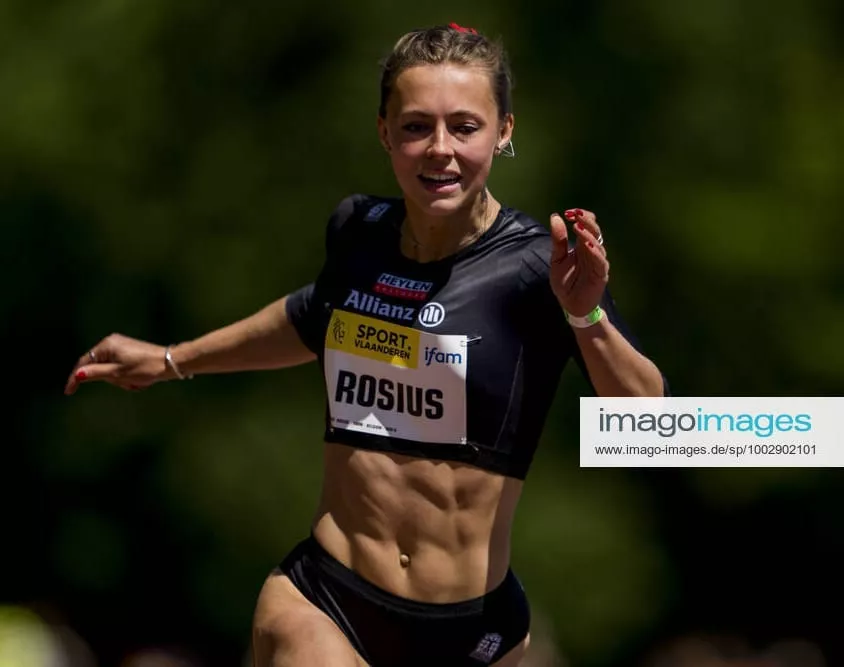 Belgian sprinter Rani Rosius