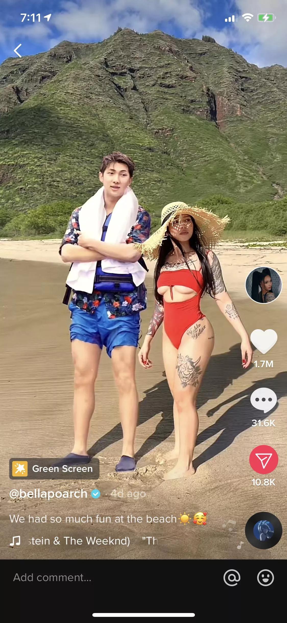 Bella Poarch from TikTok