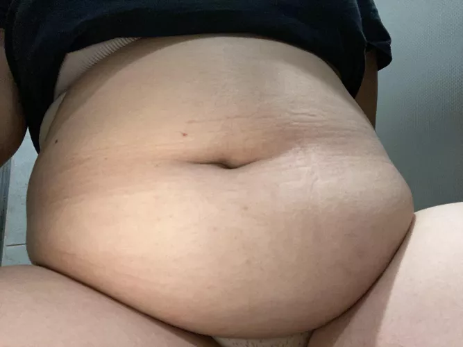 Belly got so much bigger