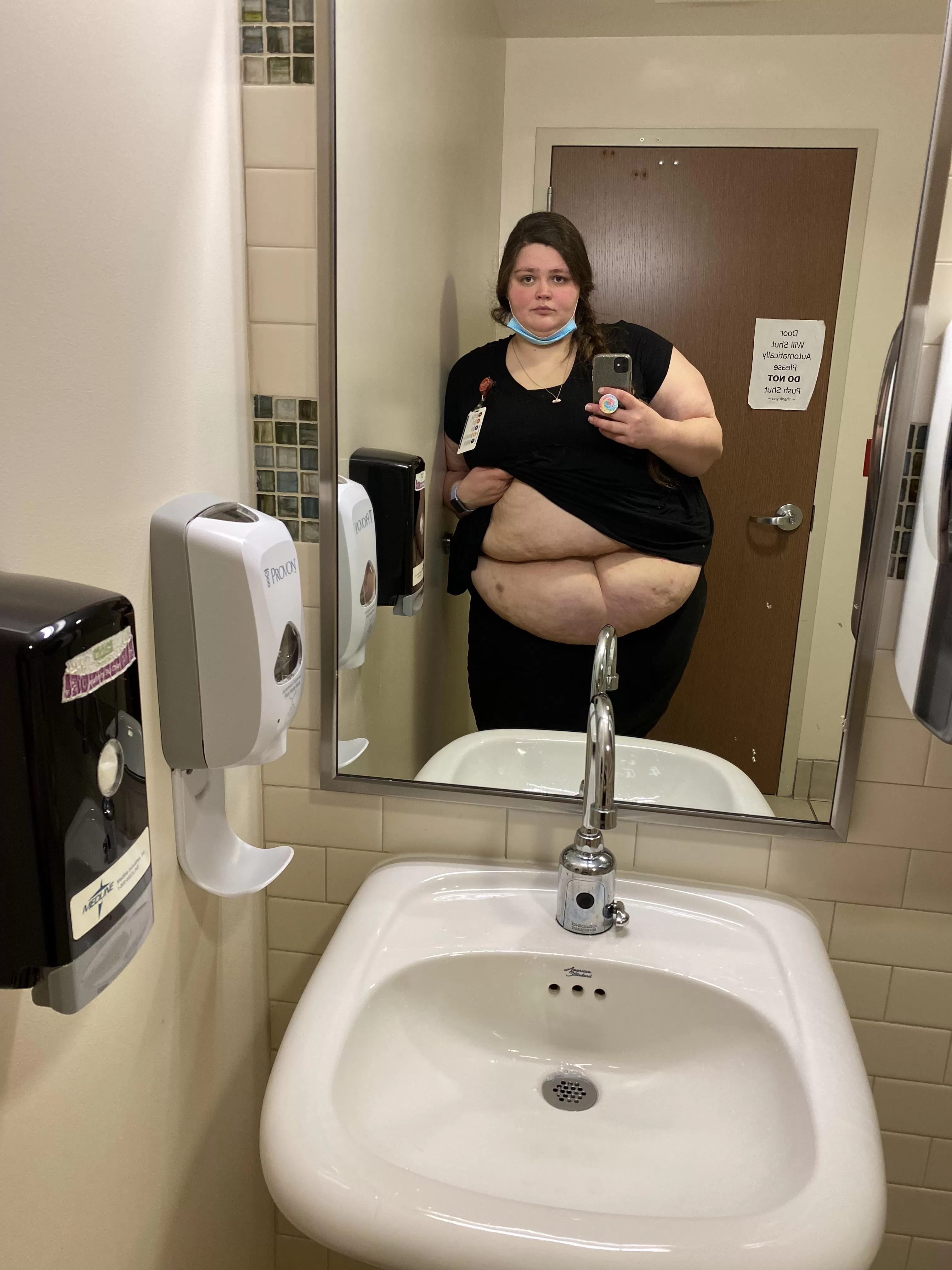 Belly out at work ๐
 Belly out at work ๐