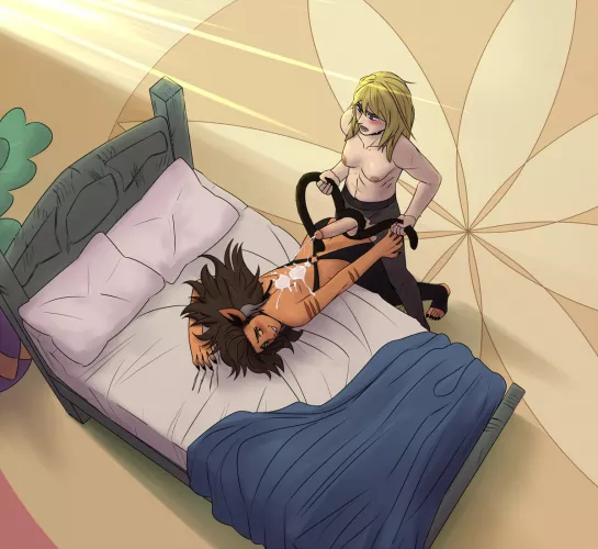 Bent over the Bed (Nubeinvernal)