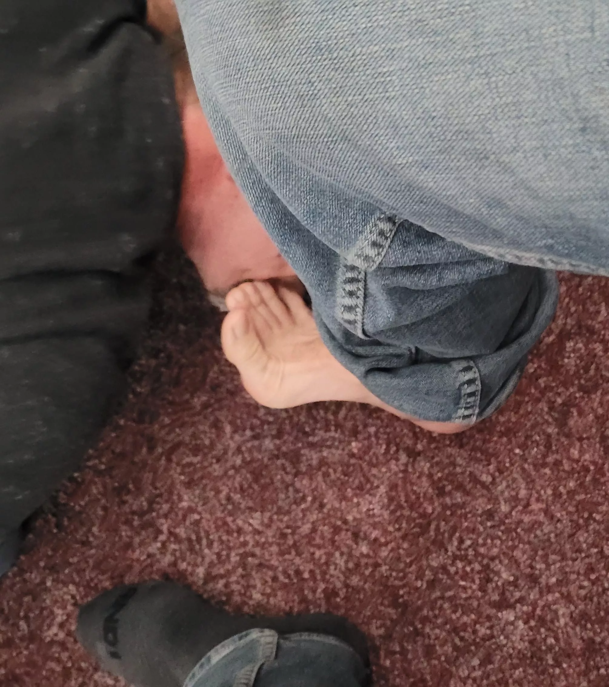 Best way to start... You on your knees in front of me with my toes in your mouth