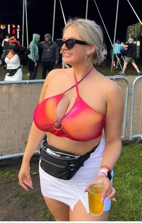 Bet she got a lot of attention