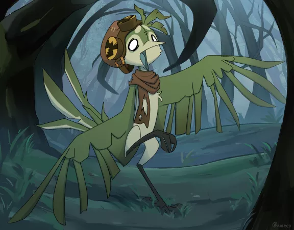 Beware! And happy Spooky month ;D (By me @kofeeo)