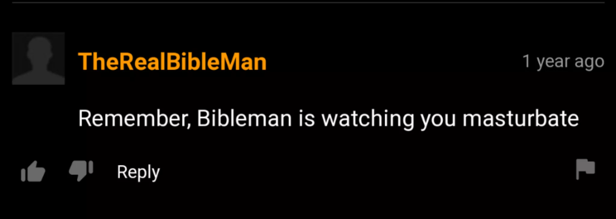 Bibleman is watching Bibleman is watching