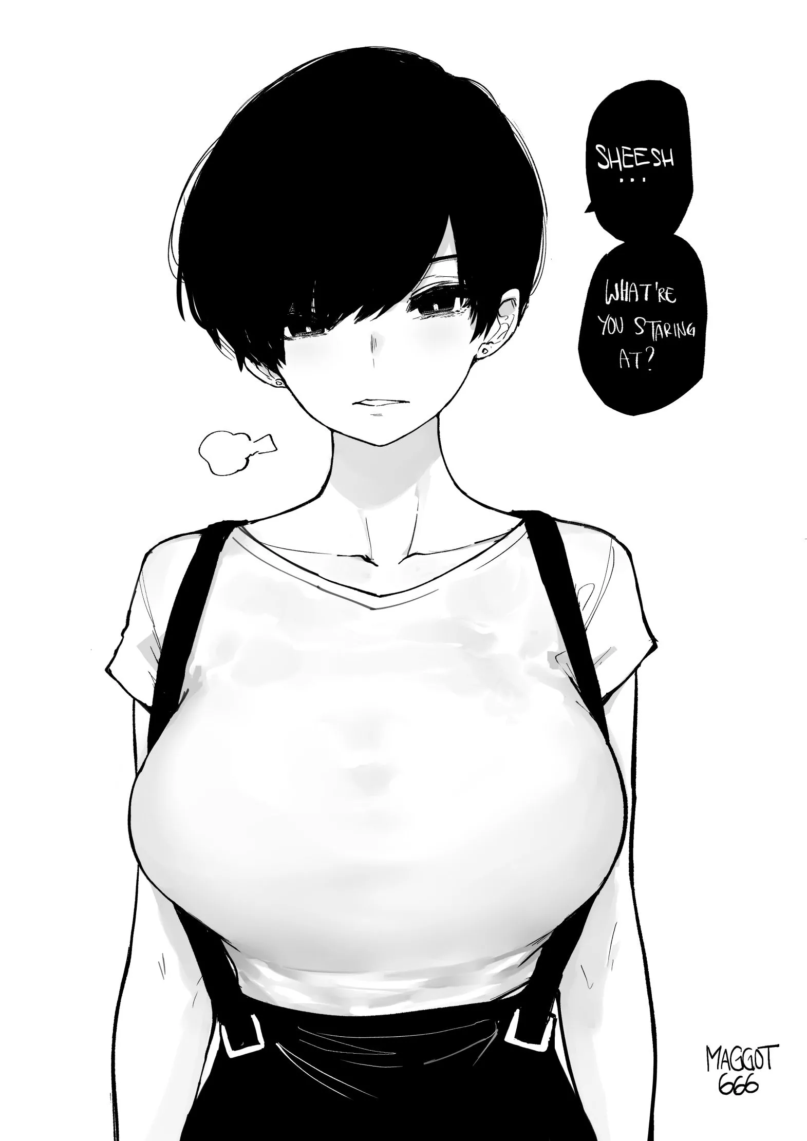 Big booba in a shirt [artists original]